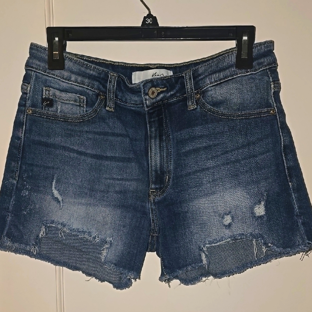 Kancan Women's Blue Denim Shorts